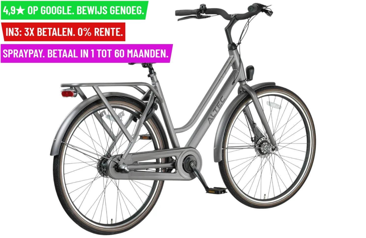 Altec Manta 28 inch Damesfiets N-3 52cm Pavillion Beige, Overige merken, 9713 Bv Groningen, Nieuw, 56 cm of meer