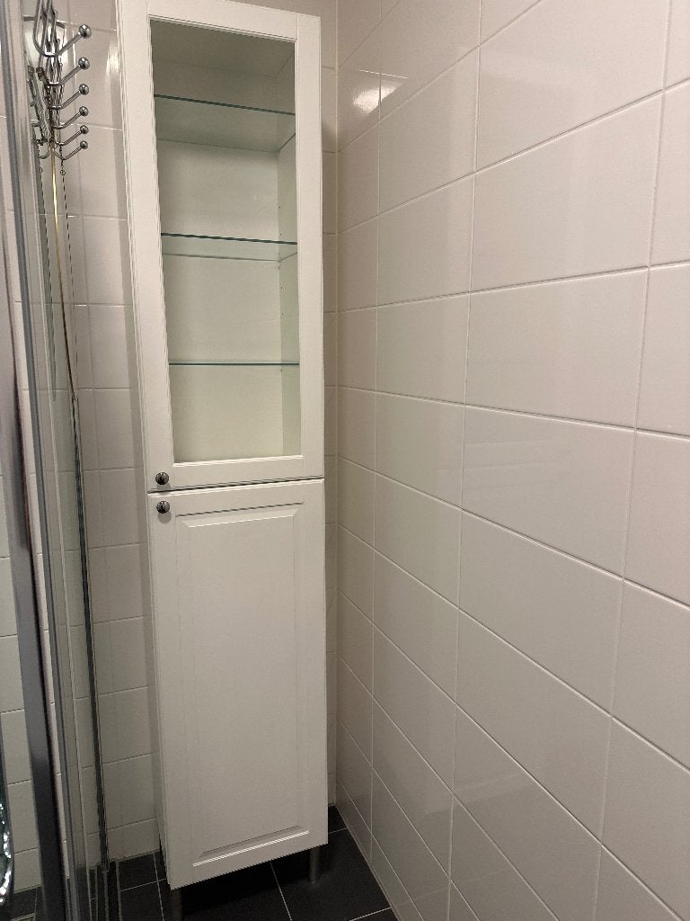 Badkamerkast, Huis en Inrichting, Badkamer | Badkamermeubels, Ophalen, (Half)hoge kast, Minder dan 50 cm, 200 cm of meer