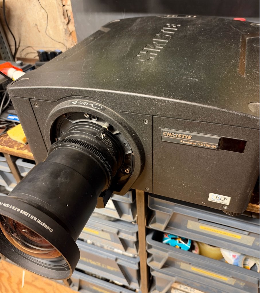Christie Roadster HD10K-M 3DLP HD projector, Overige merken, Overige typen, Ophalen, Gebruikt