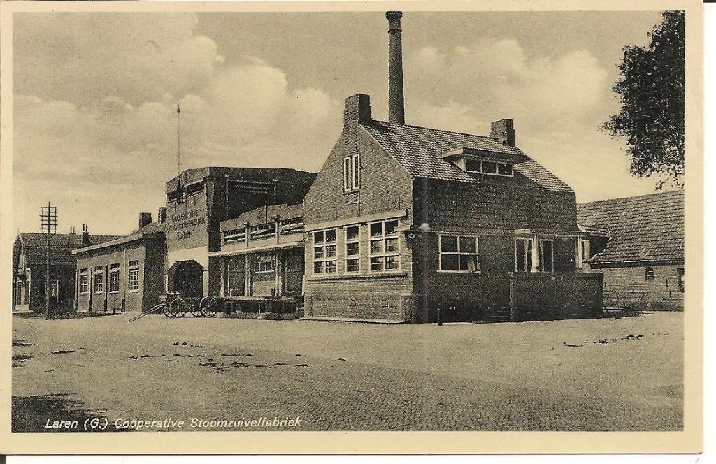 Laren [G] Coöperatieve Stoomzuivelfabriek., Ophalen of Verzenden, 1920 tot 1940, Ongelopen, Gelderland