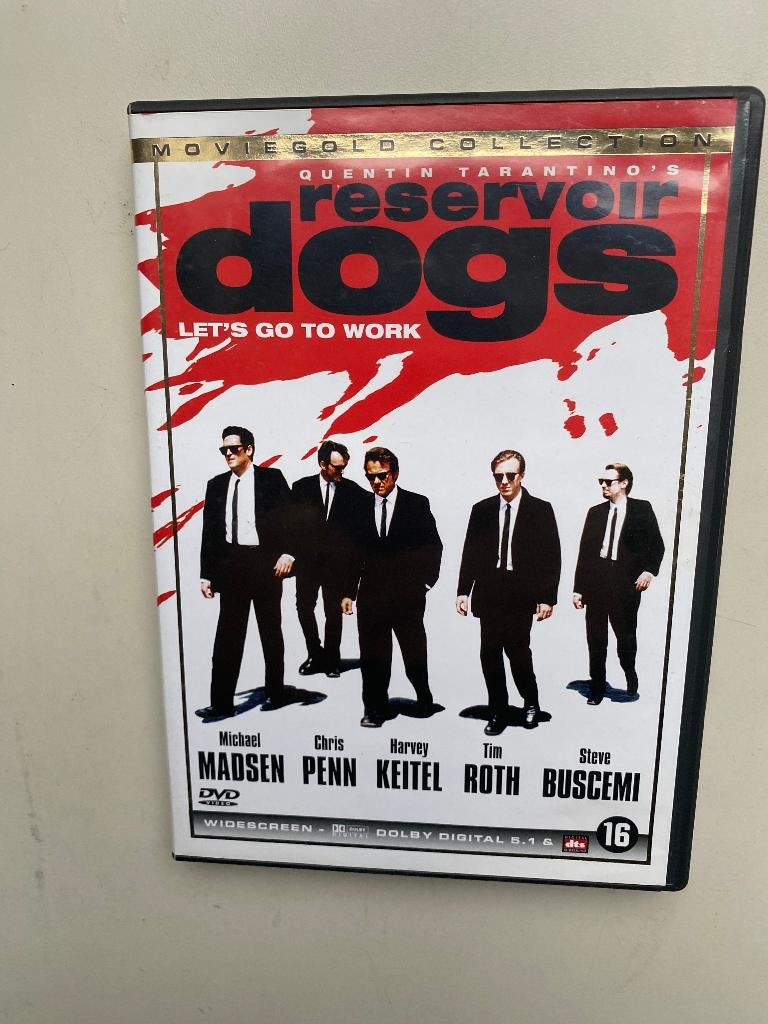 Reservoir dogs ,let's go to work, Alle leeftijden, Ophalen of Verzenden, Zo goed als nieuw, Actie