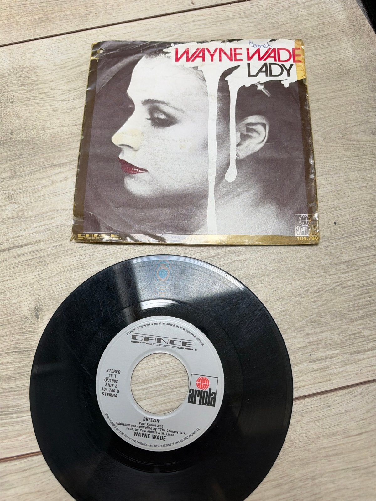 Wayne Wade - Lady (Vinyl Single), Gebruikt, 7 inch, Ophalen of Verzenden, Pop