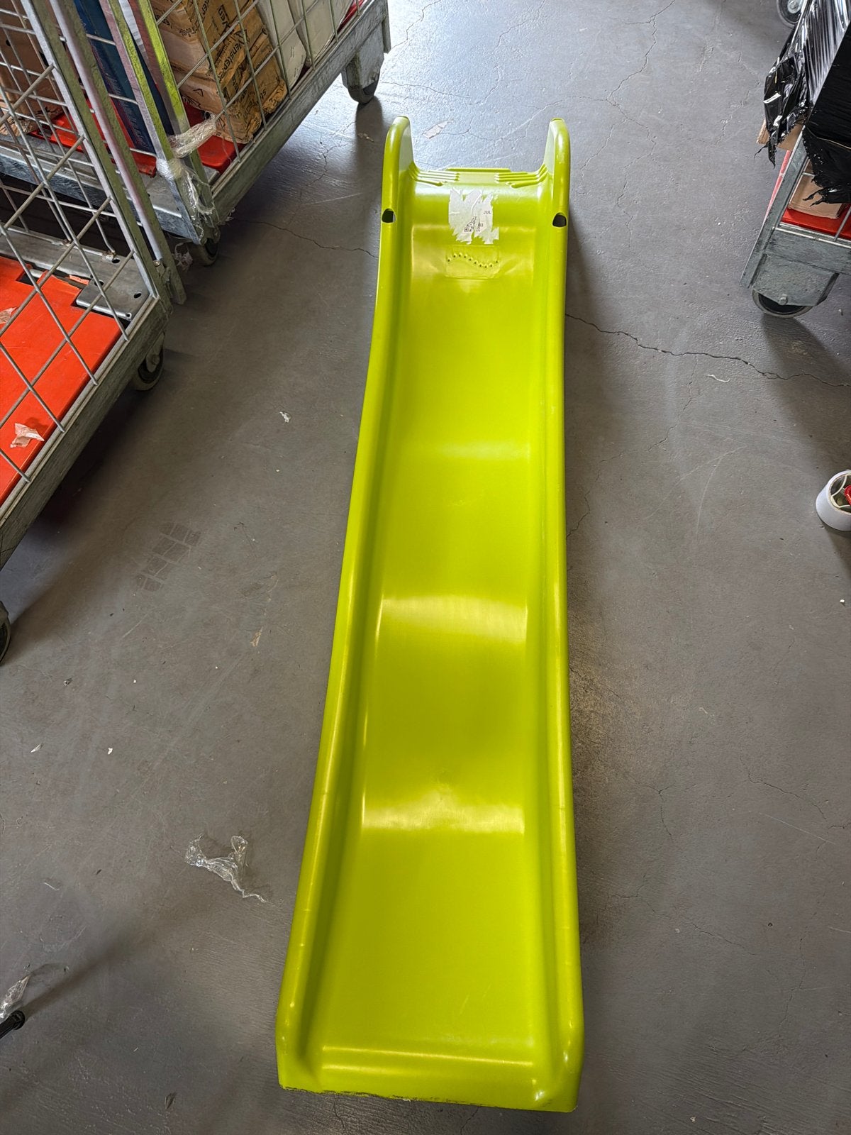 Groene Wavy Glijbaan 5.8ft - Zo goed als nieuw niet compleet, Kinderen en Baby's, Ophalen of Verzenden, Zo goed als nieuw, Nvt
