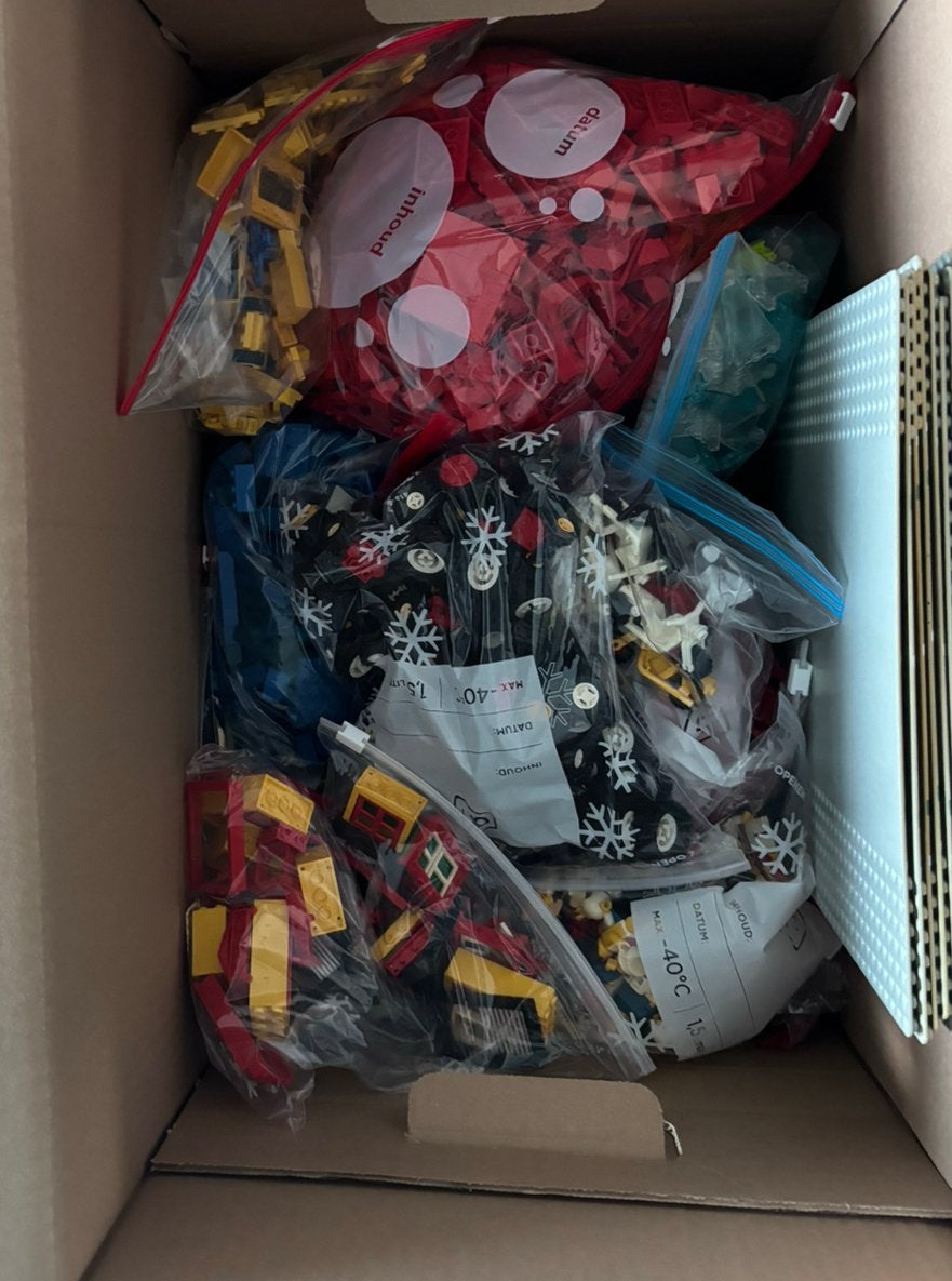 Ruim 7,5 kg aan vintage jaren 80-90 LEGO & instructieboekjes, Gebruikt, Overige thema's, Lego, Ophalen of Verzenden