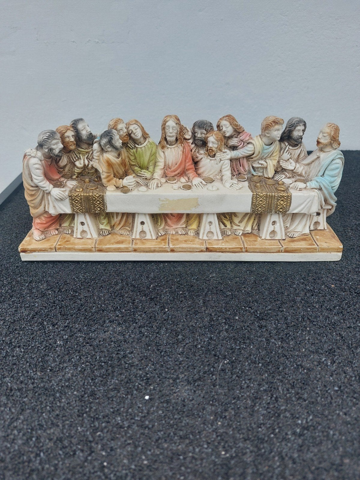 Heilige Beeld Laatste Avondmaal - 28 cm breed, Antiek en Kunst, Ophalen