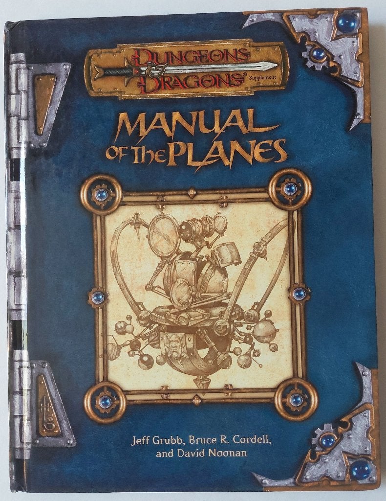 D&D - Manual of the Planes - 3.0e, Drie of vier spelers, Ophalen of Verzenden, Gebruikt, Wizards of the Coast