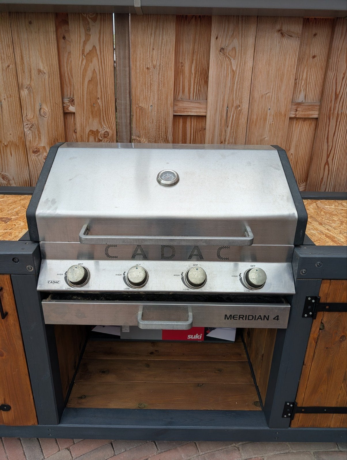 Cadac Meridian 4 Inbouw Barbecue (gas), Ophalen, Gebruikt, Cadac