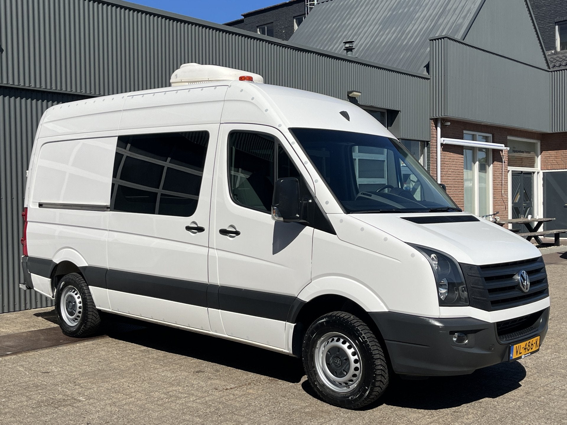 Volkswagen Crafter 35 2.0 TDI L2H2 Ideaal Camper! Airco Crui, 13 km/l, Euro 5, Gebruikt, Zwart