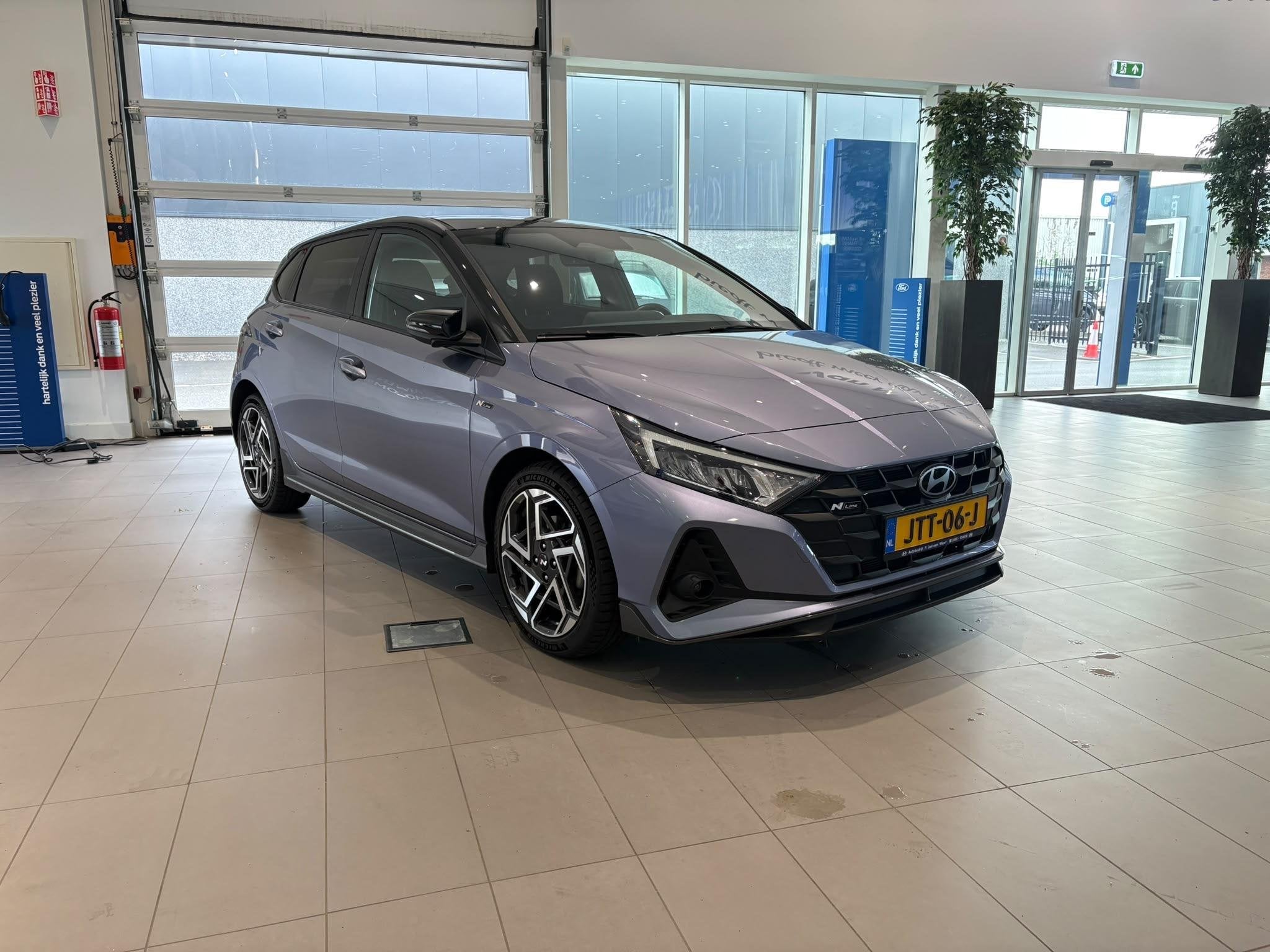 Hyundai i20 1.0 T-GDI Premium | DODEHOEKHERKENNING | CRUISE, Auto's, 12 maanden, Gebruikt, Euro 6, Blauw