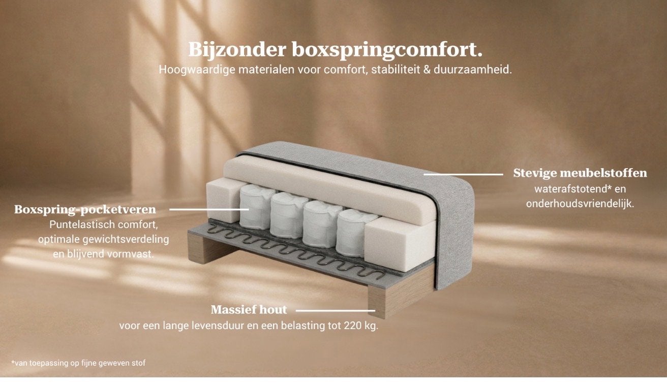 Foto 6 van Bruno Bedbank 160cm - Zo goed als nieuw, inclusief topper