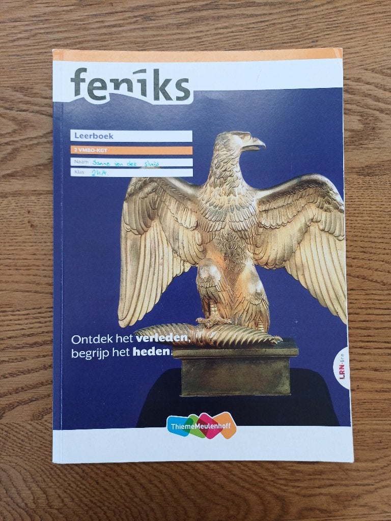 Feniks geschiedenis 2 vmbo, Boeken, Ophalen of Verzenden, Zo goed als nieuw, VMBO, Geschiedenis