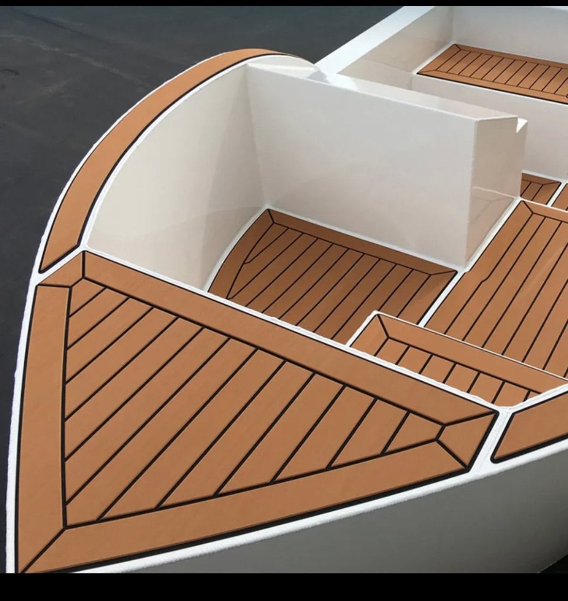 Teak vloer | Teak foam | bootvloer | 3M | 2,40m x 1,20m |, Ophalen of Verzenden, Nieuw, Onderhoud en Reparatie