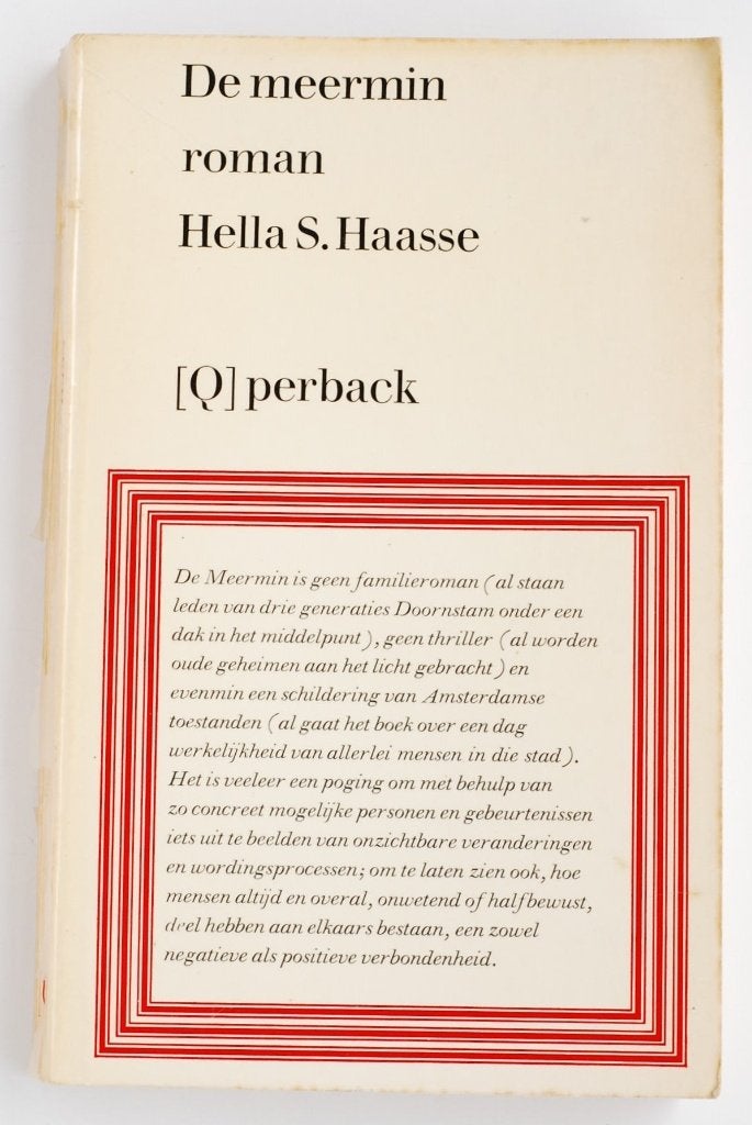 De Meermin - Hella S. Haasse - Roman Querido 1964, Boeken, Verzenden, Gelezen, Hella S. Haasse, Nederland
