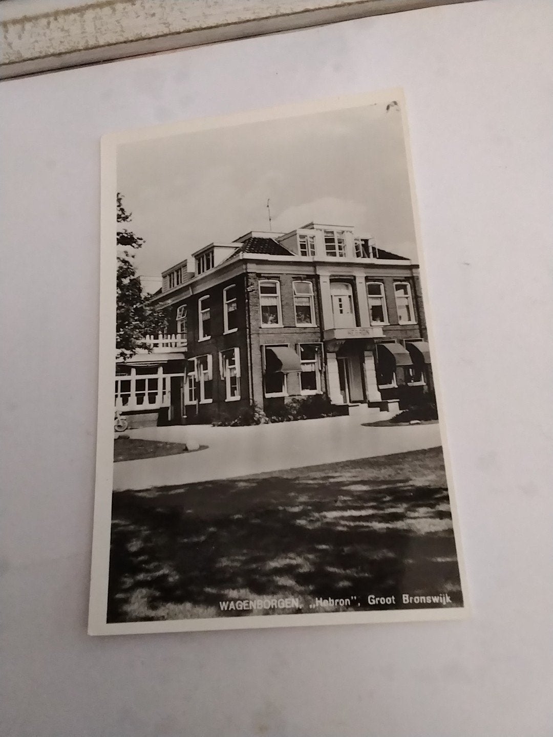Oude Ansichtkaart Wagenborgen "Hebron", Groot Bronswijk, Verzamelen, Ophalen of Verzenden, Zuid-Holland