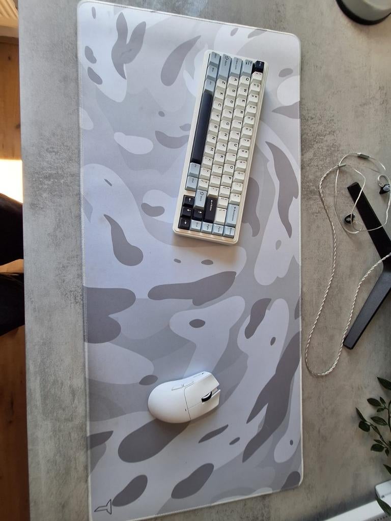 Witte Tommiboi Gaming Muismat - Camouflage Design, Computers en Software, Muismatten, Ophalen, Gaming muismat, Zo goed als nieuw