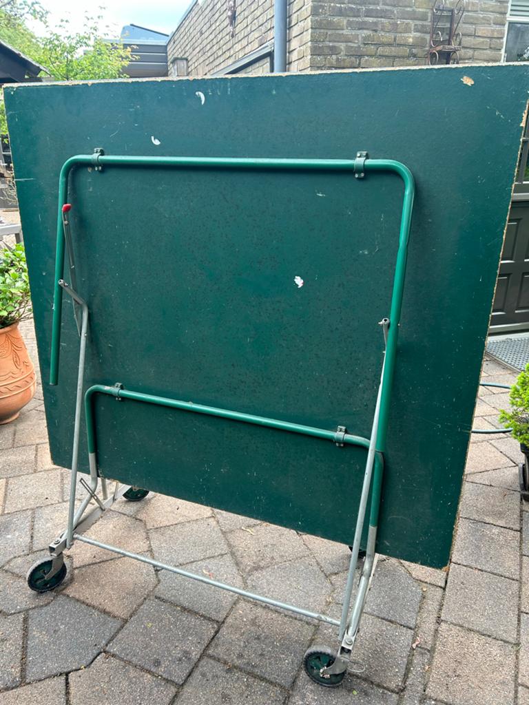 Kettler Fitness Tafeltennistafel - Gebruikt, Ophalen, Gebruikt, Tafel Outdoor, Inklapbaar