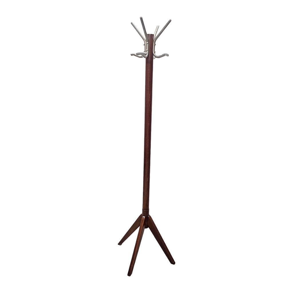 Franse mid-century staande kapstok, Ophalen, Gebruikt, Staande kapstok, 150 tot 200 cm