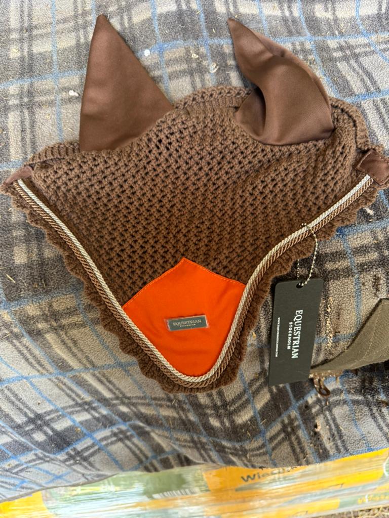 Equestrian stockholm oornetje brick orange, Ophalen of Verzenden, Nieuw, Dressuur
