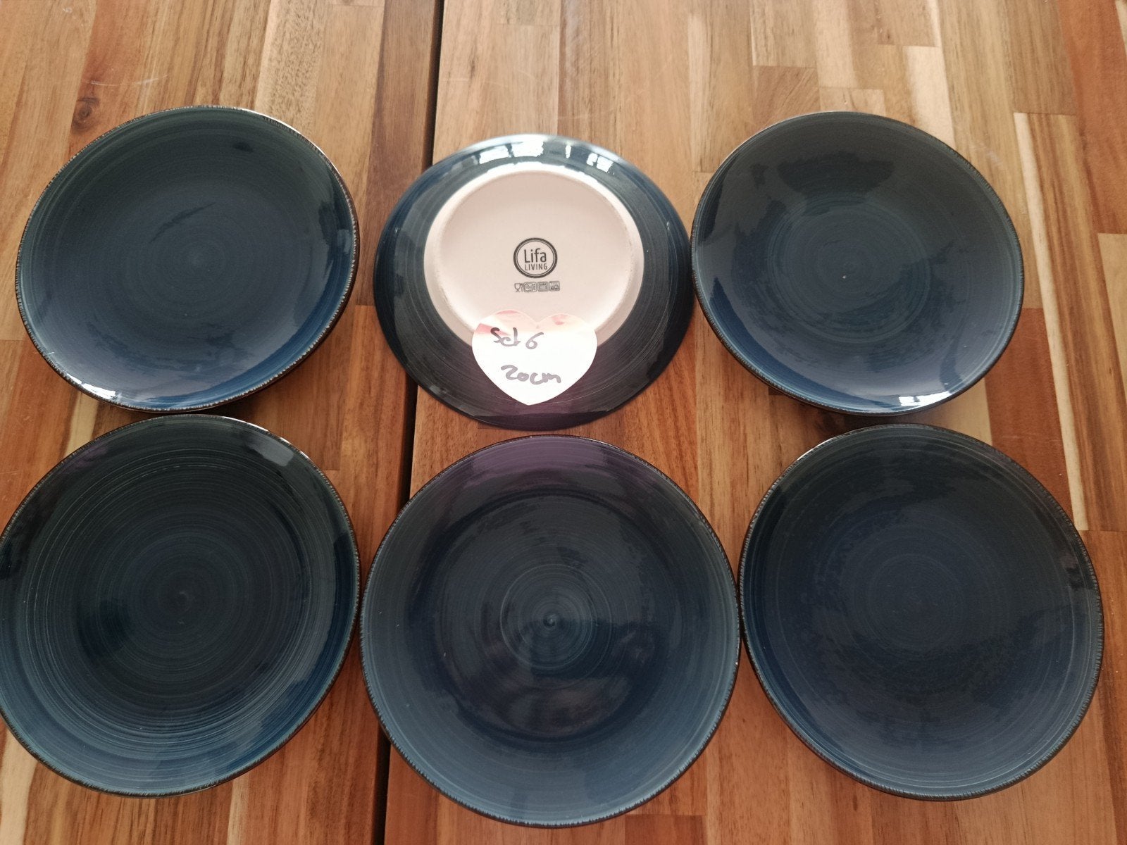 Lifa Living kommen set van 6 - 20cm - Zo goed als nieuw, Ophalen of Verzenden