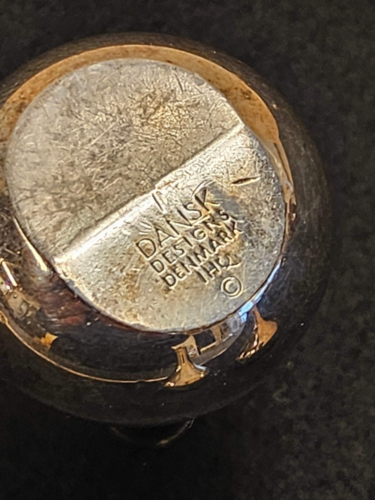 Set van 3 Dansk Designs Denmark verzilveren vaasjes, Antiek en Kunst, Ophalen of Verzenden, Zilver