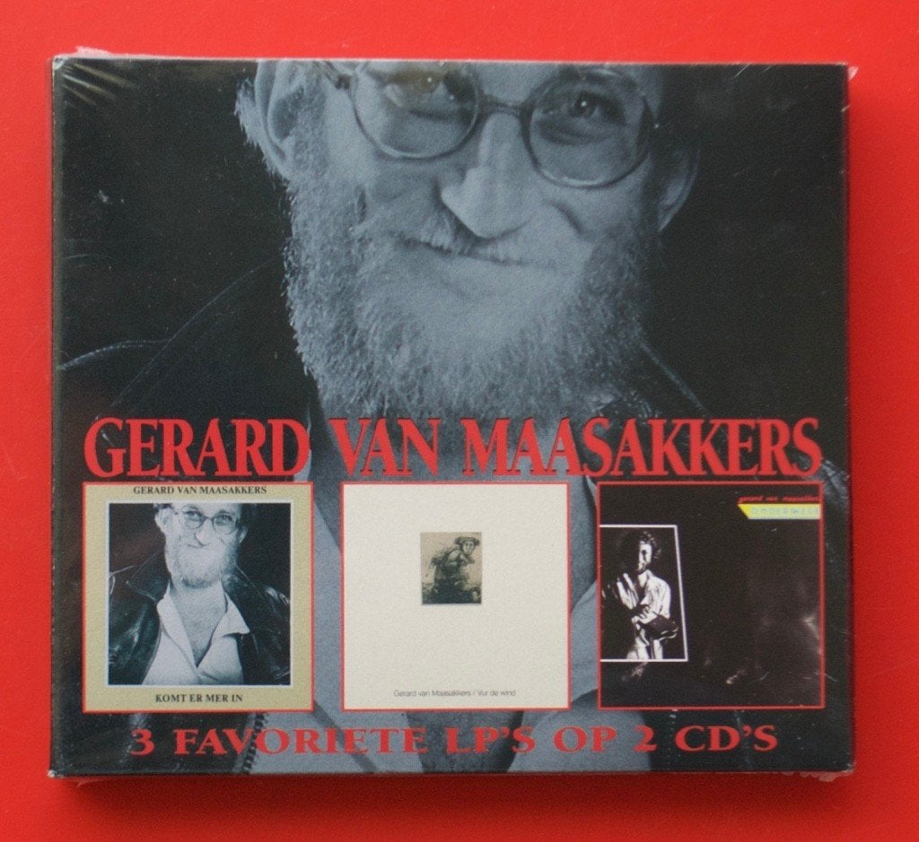 2cd Gerard van Maasakkers 3 favoriete lp's op 2 cd's, Overige genres, Gebruikt, Ophalen of Verzenden, Verzamelalbum