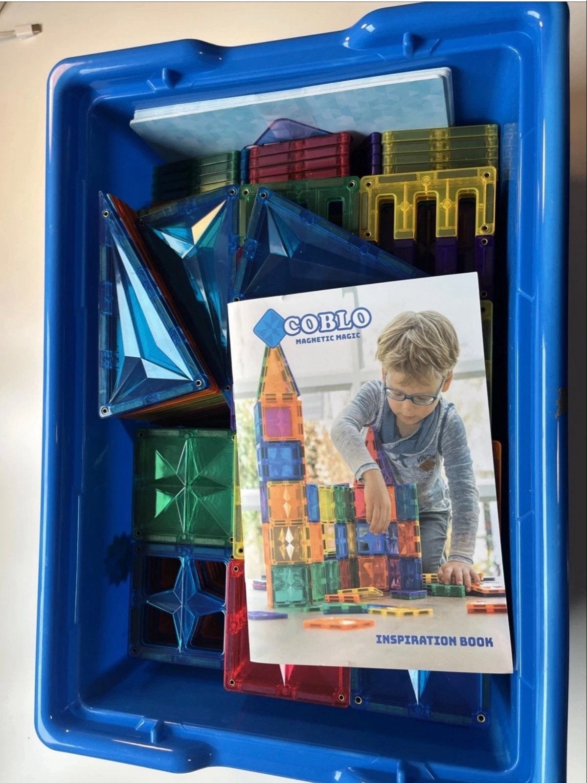Coblo Classic Schoolbox 200 stuk Magnetisch Bouwspeelgoed, Ophalen of Verzenden, Nieuw, Overige merken