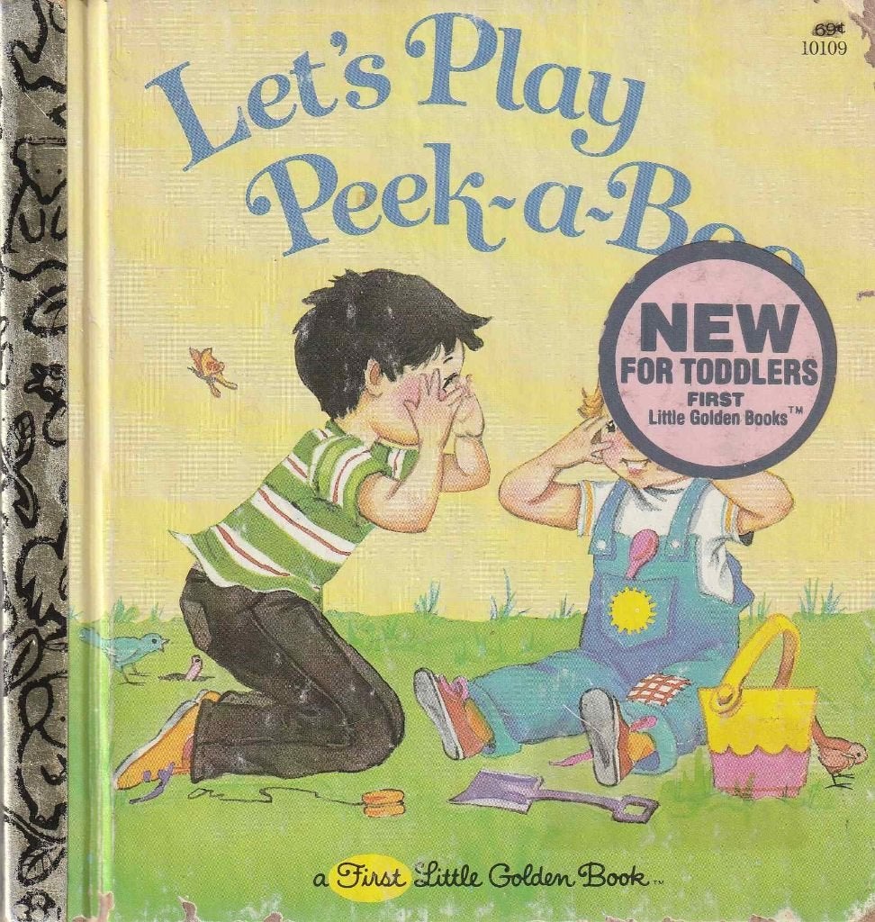 LET'S PLAY PEEK-A-BOO-First Little Golden Book"", Ophalen of Verzenden, Zo goed als nieuw, 2 tot 3 jaar