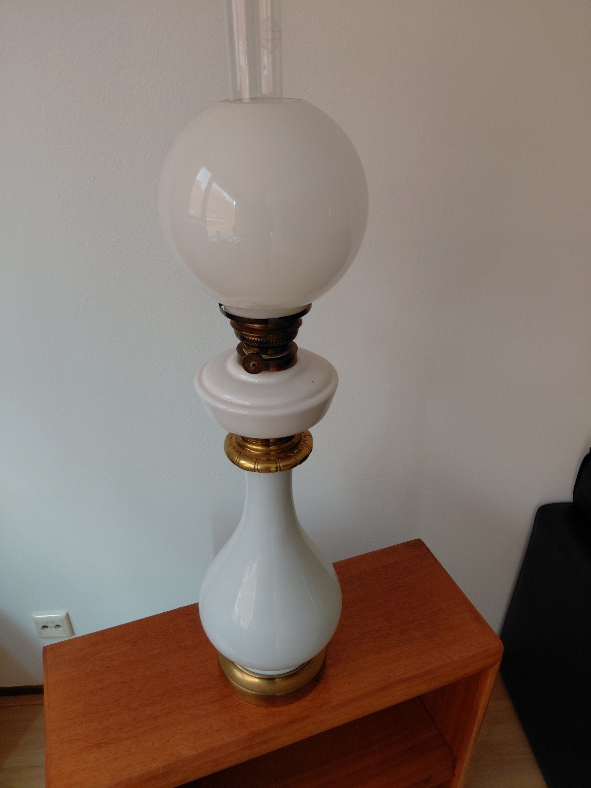Salvator Brenner 16'' olielamp, Ophalen