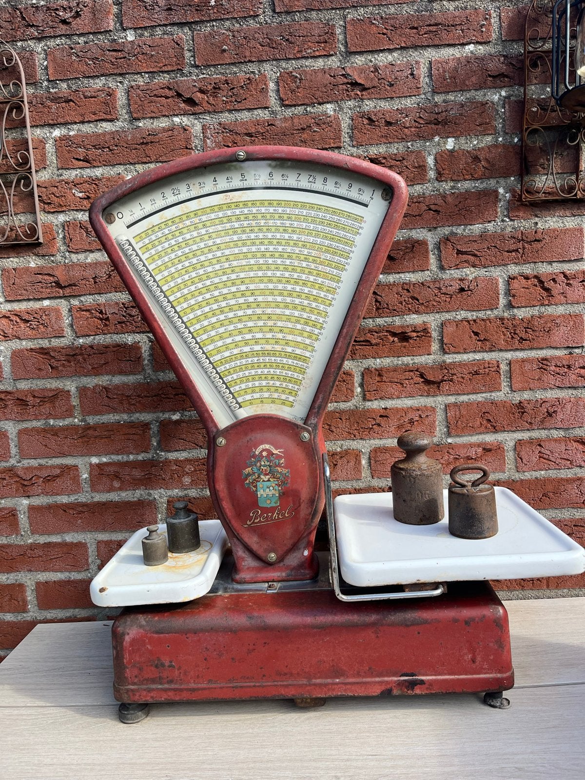 Antieke Berkel weegschaal - Decoratief en functioneel, Ophalen