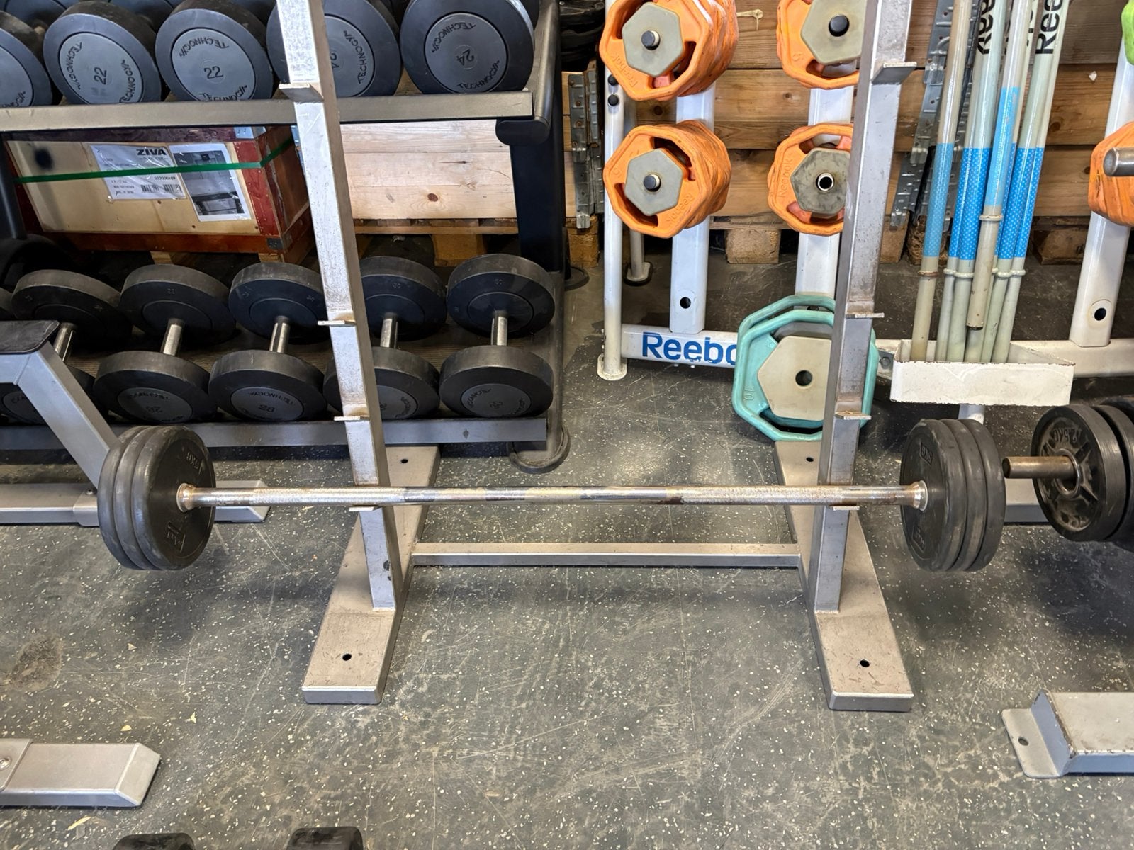 M&f 40 kg halter stang gewicht, Ophalen, Gebruikt, Halterstangen, M&f