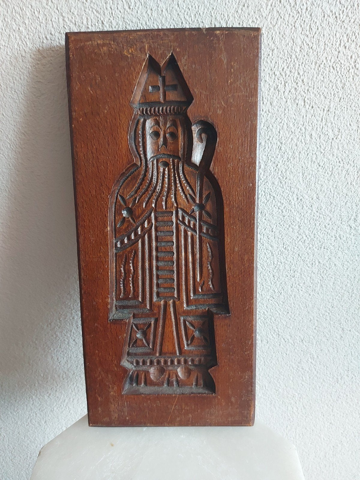 Oude speculaasplank Sinterklaas, Ophalen of Verzenden