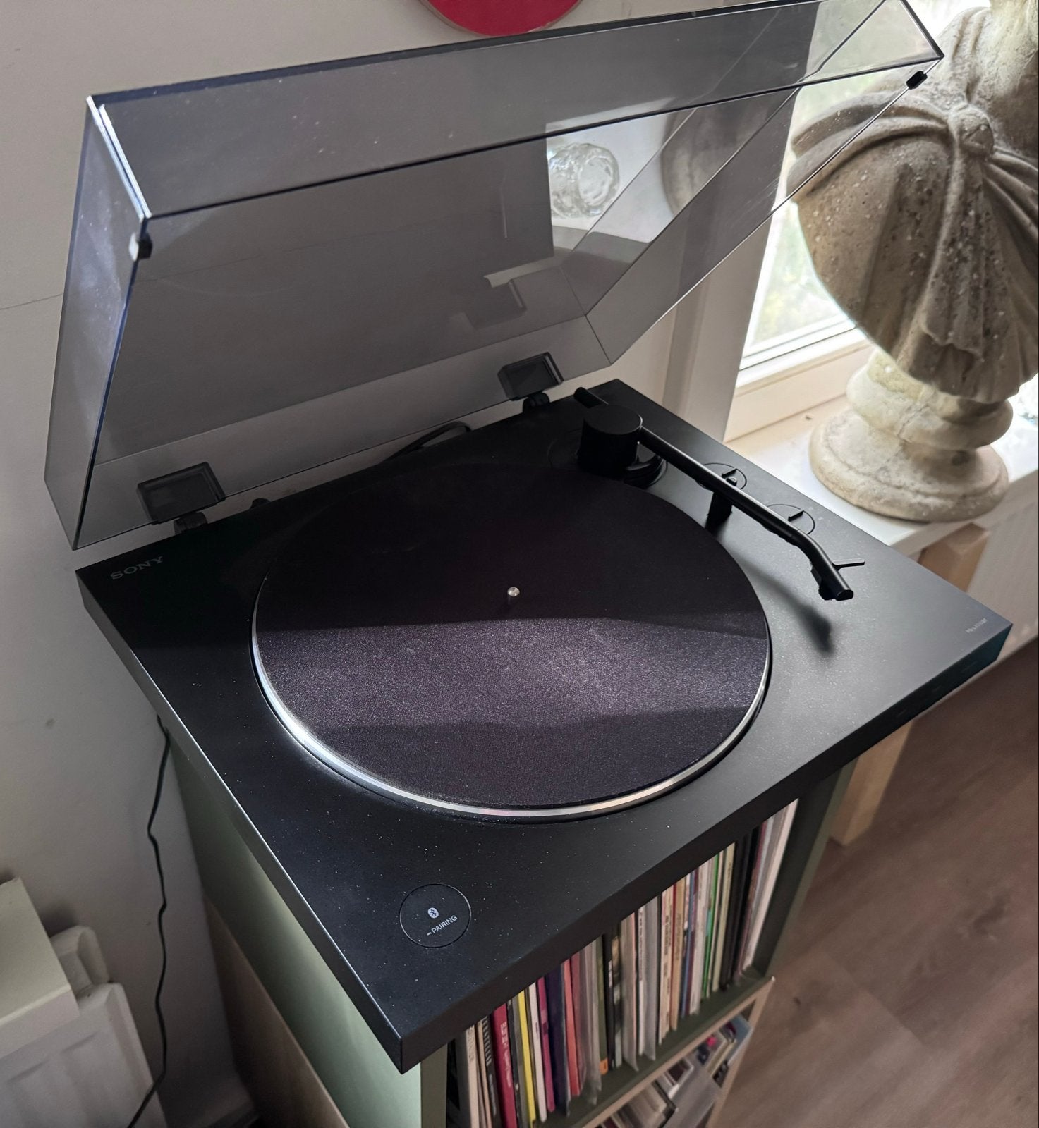 Sony PS-LX310BT Platenspeler Bluetooth, Ophalen, Automatisch, Zo goed als nieuw, Platenspeler