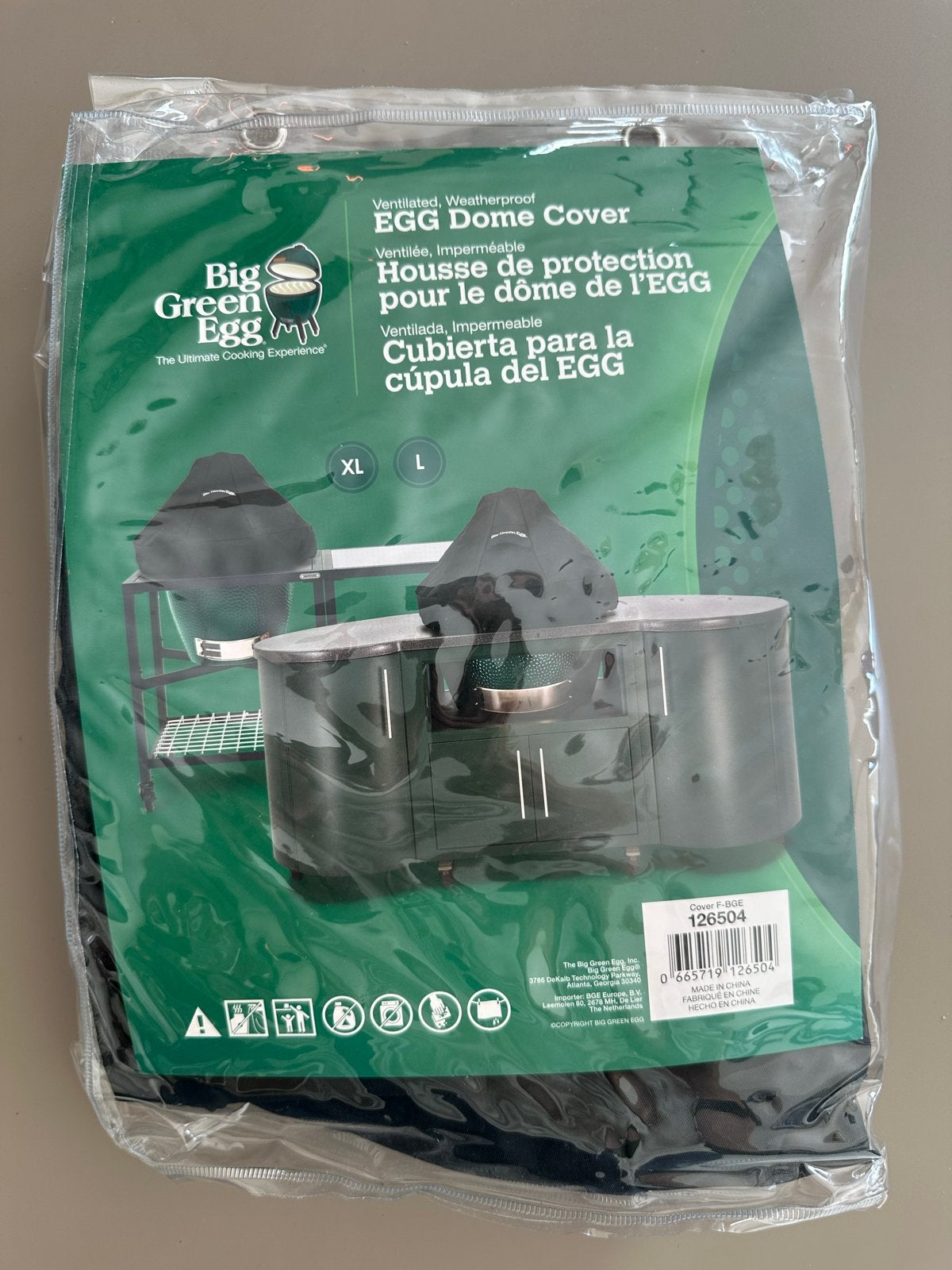 Big Green Egg Dome Cover L - large hoes NIEUW, Ophalen of Verzenden, Nieuw