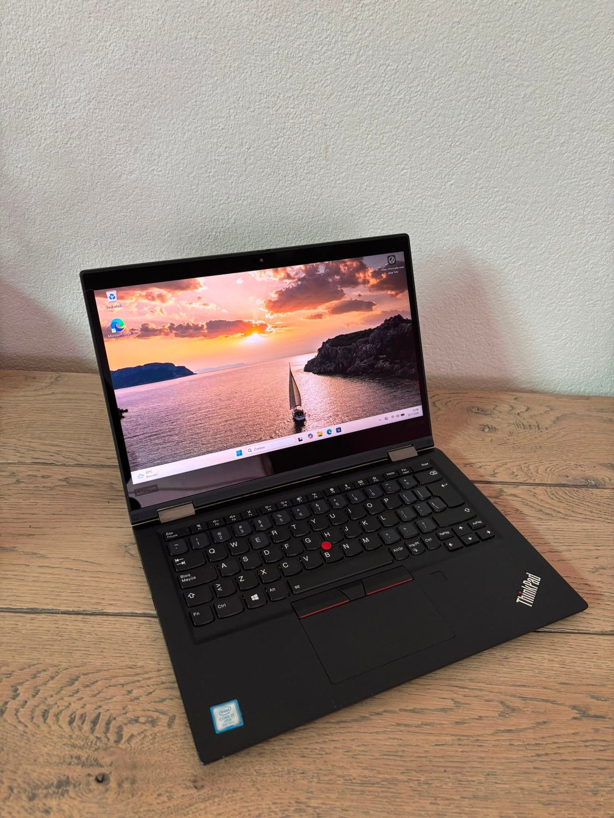 Lenovo ThinkPad X390 Yoga | i7-8665U | 16GB RAM | 512GB SSD, Qwerty, 13 inch, Minder dan 2 Ghz, Ophalen of Verzenden