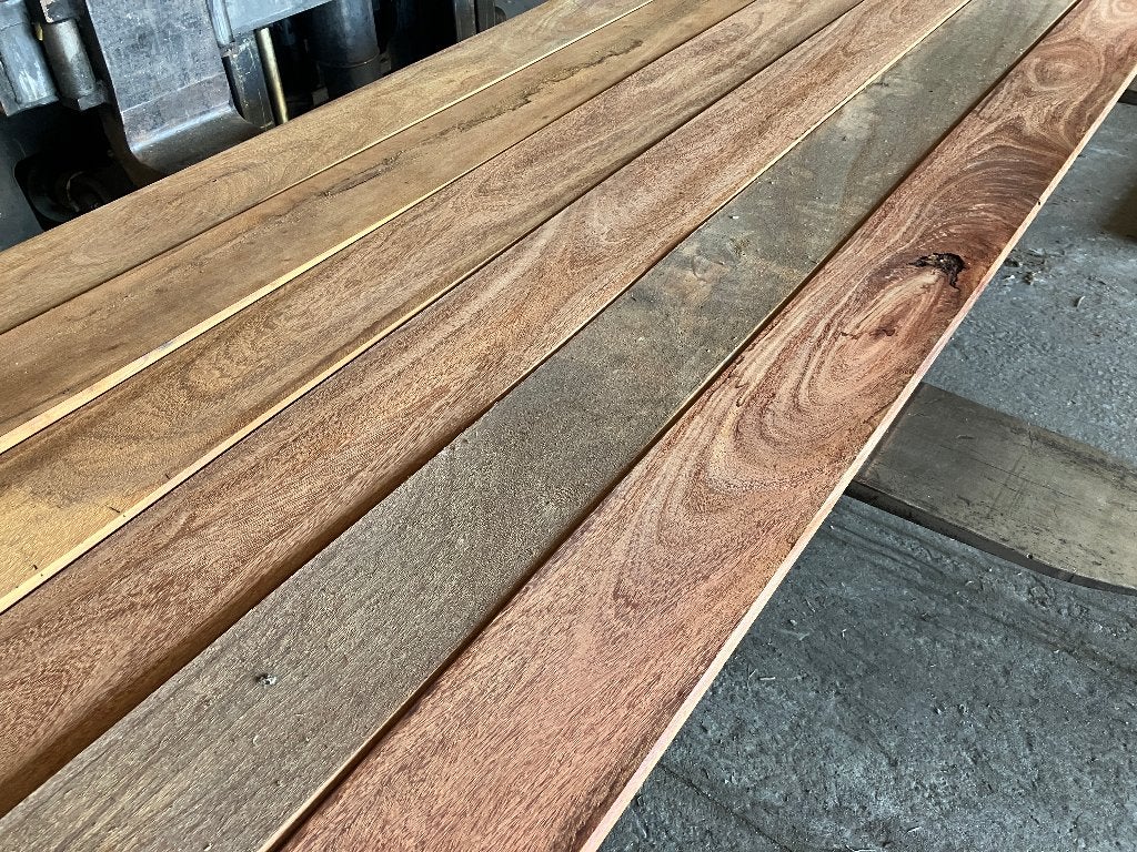 planken-vlonderplanken-steiger-Hardhout-Cumaru-25x140 mm, Tuin en Terras, Ophalen, Nieuw, Hout