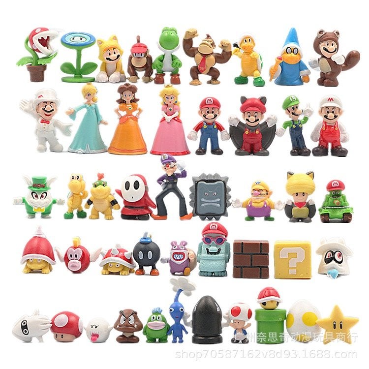 Diverse Super Mario Bros. Figuurtjes (Per Stuk € 2,-), Ophalen of Verzenden, Zo goed als nieuw