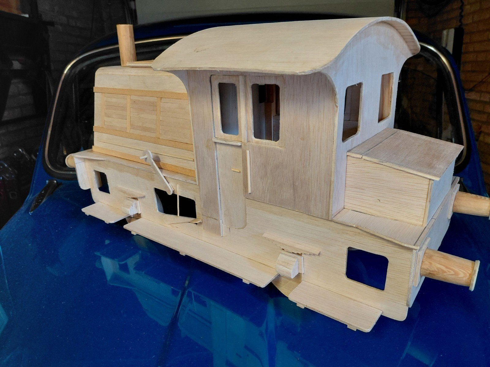Houten NS SIK , lob 62,5 cm, Verzamelen, Spoorwegen en Tramwegen, Ophalen of Verzenden, Nieuw, Trein, Schaalmodel
