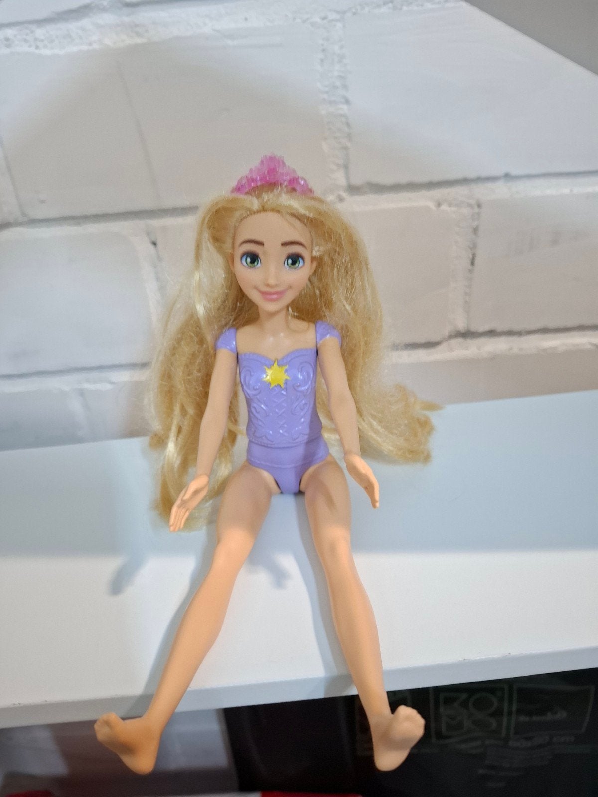 Disney Rapunzel pop met kroon - Mattel 2022, Ophalen of Verzenden