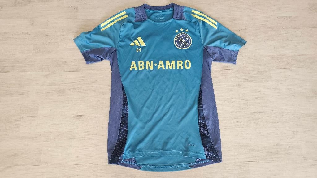 Ajax Training Shirt! Seizoen 24/25! Sponsor! Mt S!, Ophalen of Verzenden, Zo goed als nieuw, Rood, Voetbal