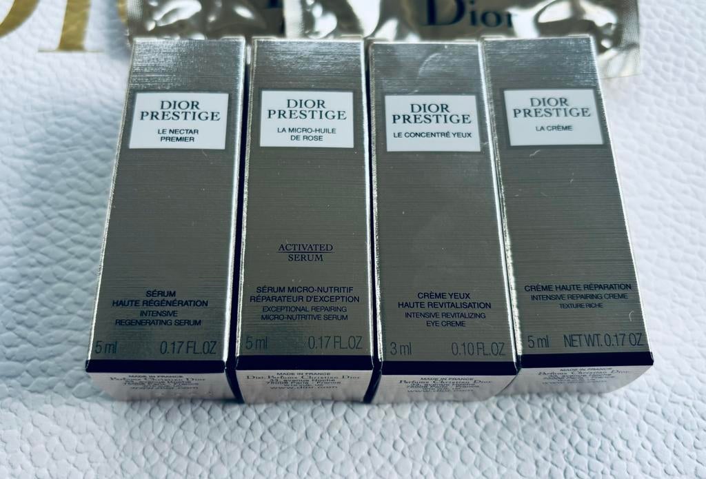 Dior Dior prestige weekend set met dustbag Nieuw, Verzenden, Nieuw, Gehele gezicht, Verzorging