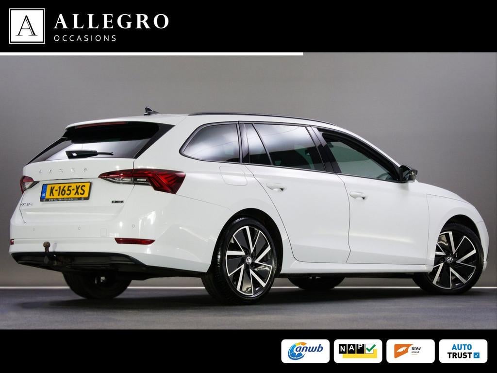 Skoda Octavia Combi 1.0 e-TSI Sport Business (TREKHAAK, SFEE, Stof, Gebruikt, Hybride Elektrisch/Benzine, 3 cilinders