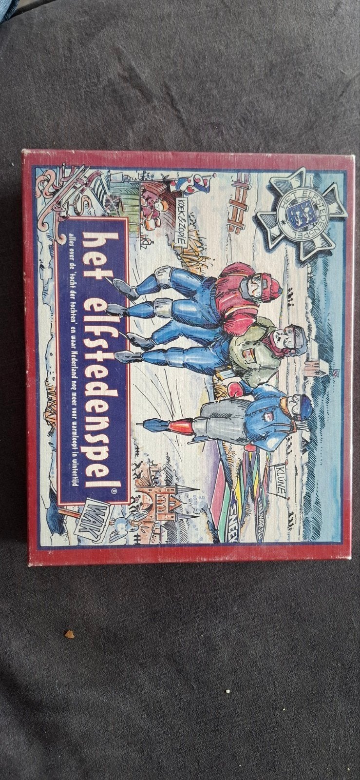 Het Elfstedenspel - Klassiek Bordspel, Vijf spelers of meer, Ophalen, Gebruikt, Nova Carta