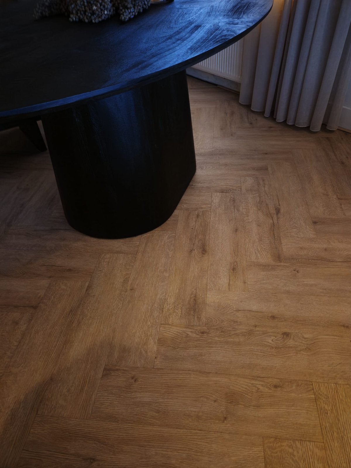 Ovaal en Deens ovale mango houten eettafel 200/110, Ophalen, 100 tot 150 cm, Ovaal, Nieuw