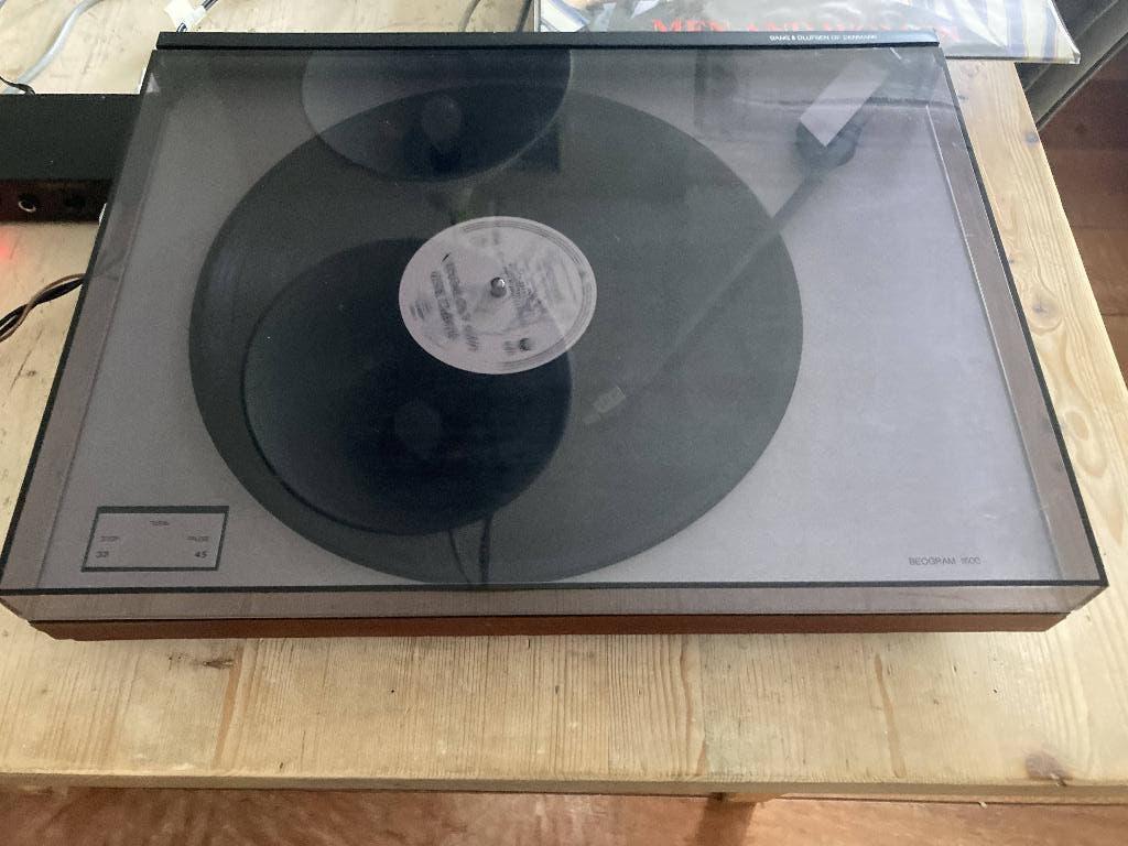 B&O Beogram 1600 Platenspeler, werkend MMC 3000 element., Gebruikt, Automatisch, Platenspeler, Ophalen
