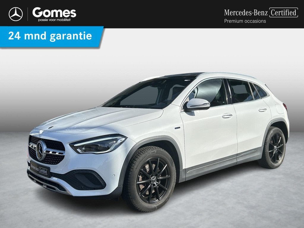 Mercedes-Benz GLA-klasse 250 e AMG Line | Adaptief Cruise Co, 16 kWh, Leder en Stof, Wit, Bedrijf