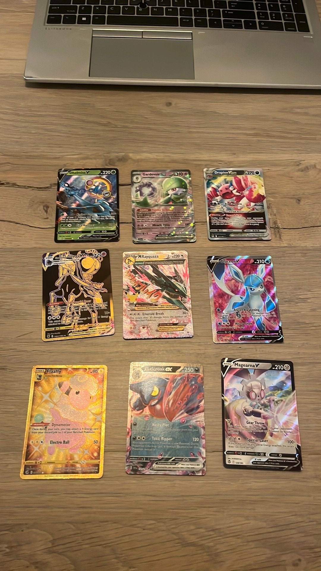 Pokémon Kaarten Lot | Rayquaza EX, Gardevoir ex & V’s, Ophalen, Zo goed als nieuw, Meerdere kaarten