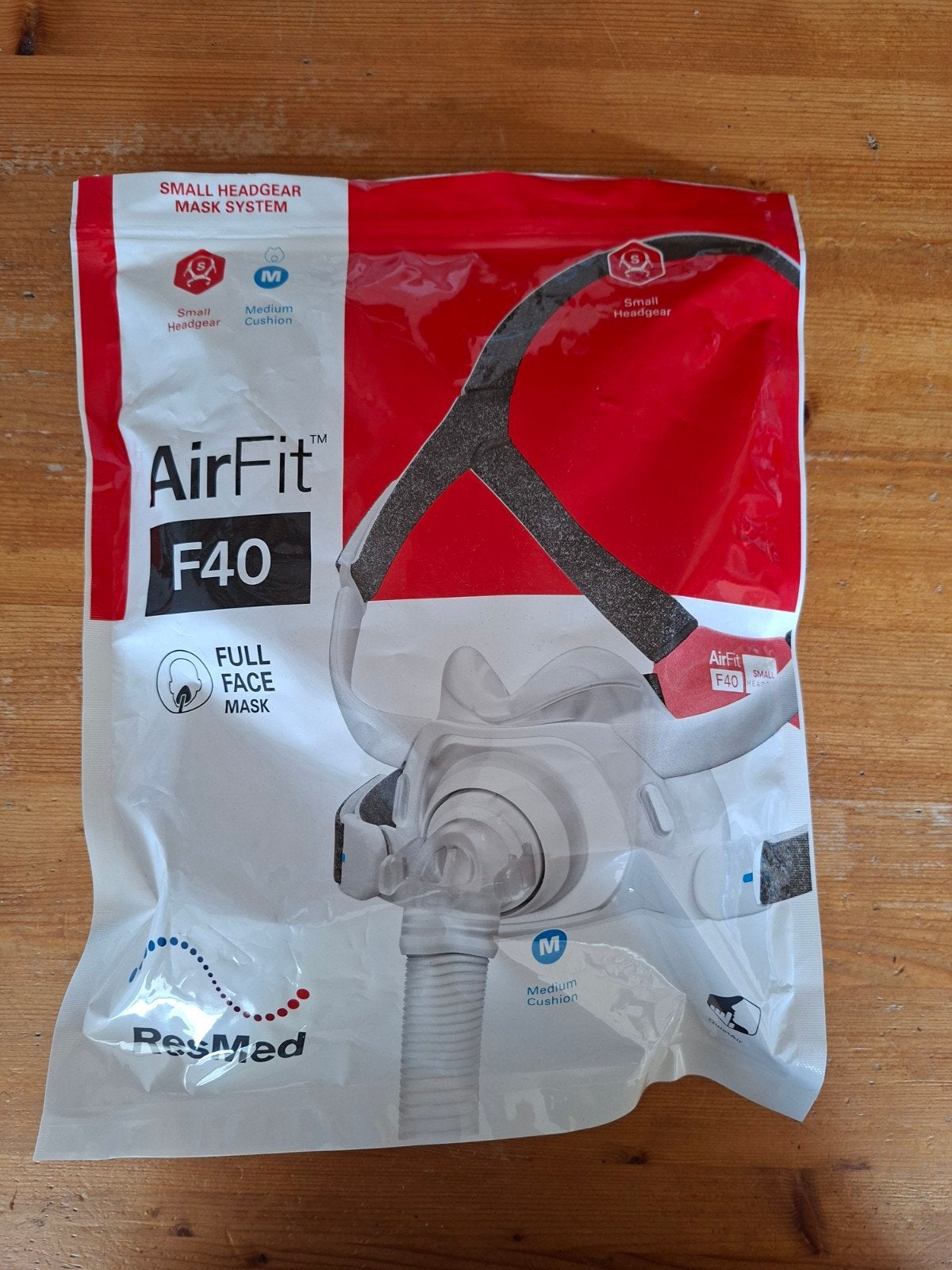Airfit F40 small headgear, medium cushion, Diversen, Ophalen of Verzenden, Nieuw