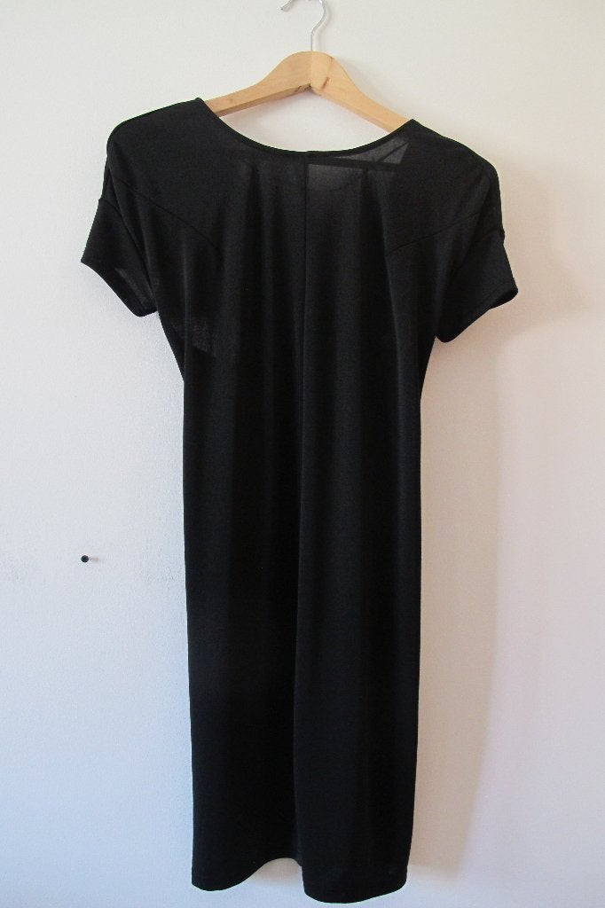 Black cross back dress (ZARA), Nieuw, Ophalen of Verzenden, Maat 36 (S), Boven de knie