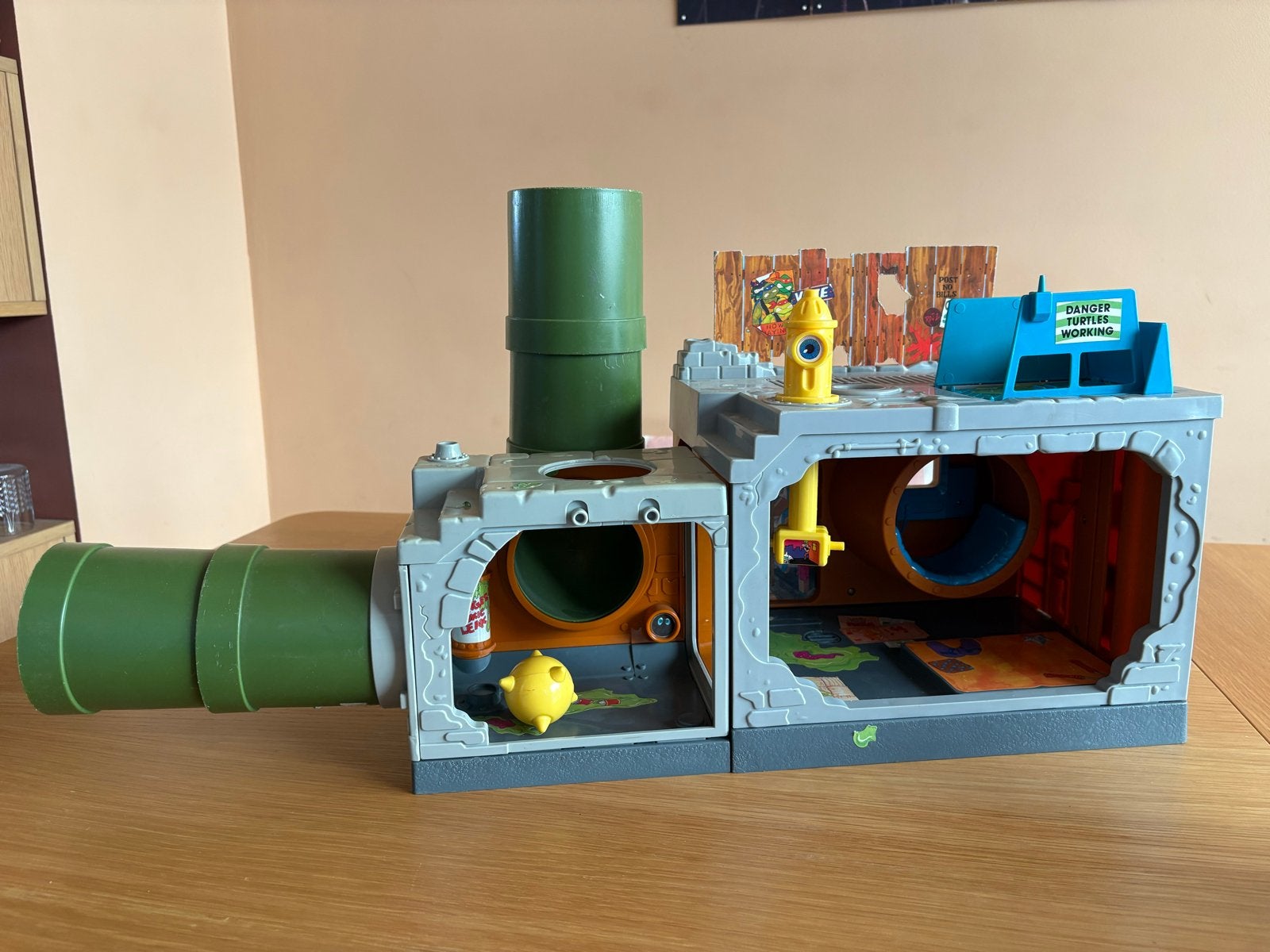 Teenage Mutant Ninja Turtles - Secret Sewer (80% compl), Ophalen of Verzenden, Gebruikt, Jongen of Meisje