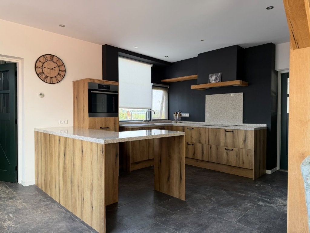 keuken, Ophalen, Gebruikt, U-keuken, Bruin